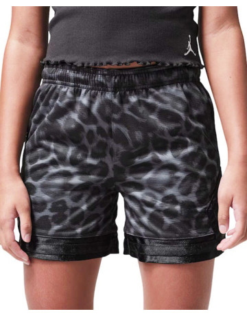 Jordan Girls JDG Printed Sport Diamond AOP Shorts "Black"
