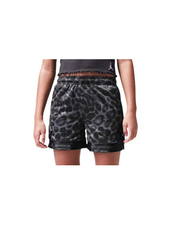 Jordan Girls JDG Printed Sport Diamond AOP Shorts "Black"