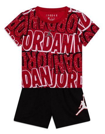 In den Einkaufswagen Jordan Infants JDB spielen AOP Tee Short Set "Black" Jordan Infants JDB spielen AOP Tee Short Set "Black"