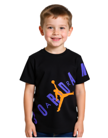Jordan Infants Jumpman Stretch Graphic Tee "Black"