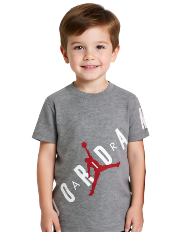Jordan Infants Jumpman Stretch Graphic Tee "Carbon"