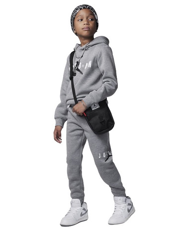 Jordan Infants Jumpman Nachhaltige Pullover Kapuze und Jogger Set "Carbon"