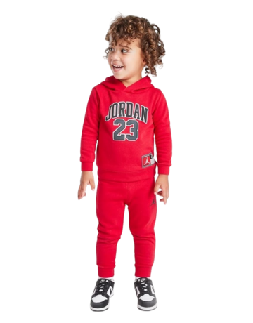 Jordan Infants Logo 23 Jersey Pack Pullover Set "Gym Red"