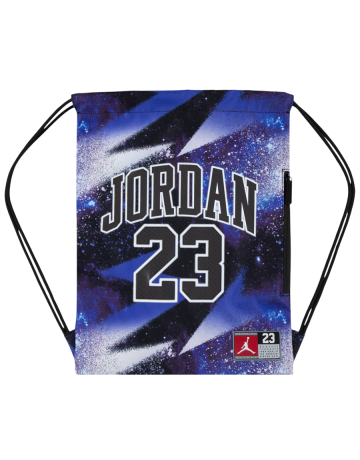 Jordan JDB Jersey 23 AOP Gym Sack "Black-Hyper Royal"