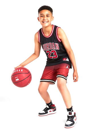 Jordan Infats JDB Ombre Mesh Short "Gym Red"