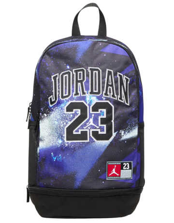 Jordan Jersey AOP Backpack "Black-Hyper Royal"