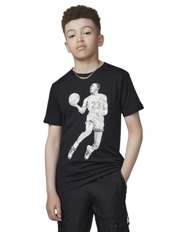 Jordan Kids Air JBD Dots Tee "Schwarz"