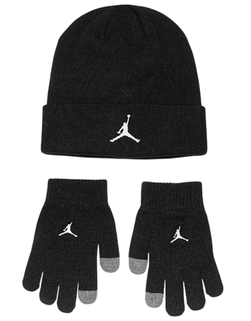 In den Einkaufswagen Jordan Kids Essential Beanie and Gloves 2Piece Set "Black" Jordan Kids Essential Beanie and Gloves 2Piece Set "Black"