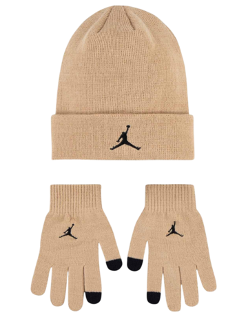 In den Einkaufswagen Jordan Kids Essential Beanie and Gloves 2Piece Set "Hemp" Jordan Kids Essential Beanie and Gloves 2Piece Set "Hemp"
