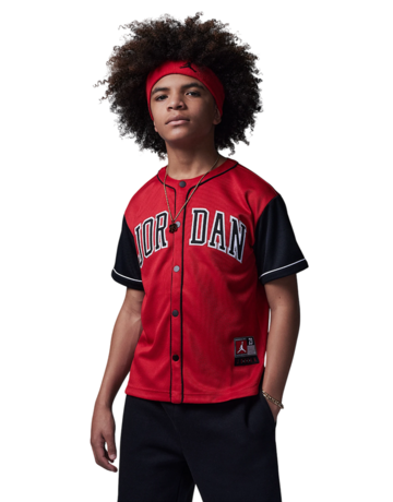 In den Einkaufswagen Jordan Kids HBR Baseball Jersey "Gym Red" Jordan Kids HBR Baseball Jersey "Gym Red"
