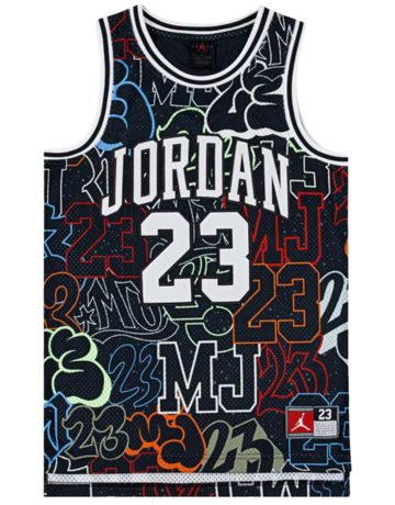 Jordan Kids JDB 23 AOP Jersey "Black-Sail"
