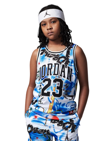 In den Einkaufswagen Jordan Kids JDB 23 AOP Jersey "Hyper Cobalt" Jordan Kids JDB 23 AOP Jersey "Hyper Cobalt"