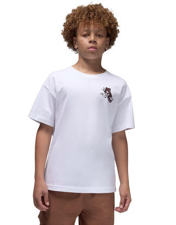 Jordan Kids JDB Air Jordan Has Landed SS Tee "White"