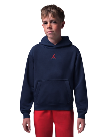 Jordan KIds JDB Brooklyn Fleece Pullover Hoodie "College Navy"