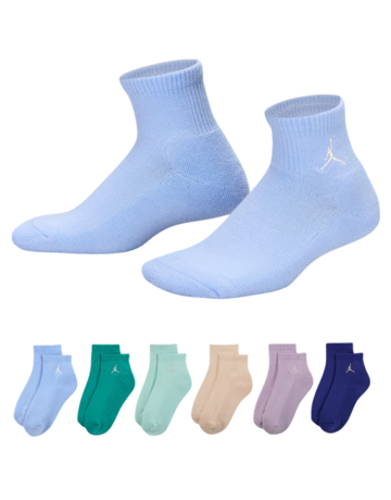In den Einkaufswagen Jordan Kids JDB Everyday Essentials Ankle 6 PPack Socks "Aluminium" Jordan Kids JDB Everyday Essentials Ankle 6 PPack Socks "Aluminium"