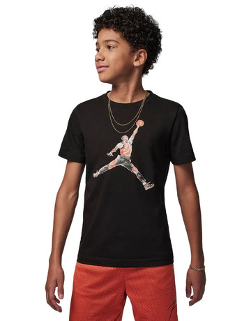 Jordan Kinder JDB Aquarell Jumpman "Black"