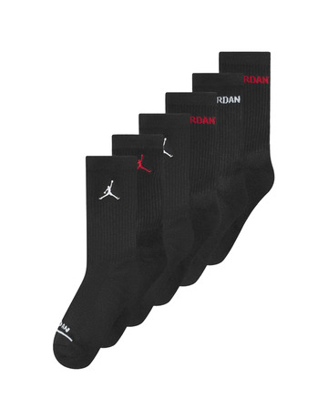 Jordan Kids JHB Legend Crew 6 PPack Socken "Schwarz"
