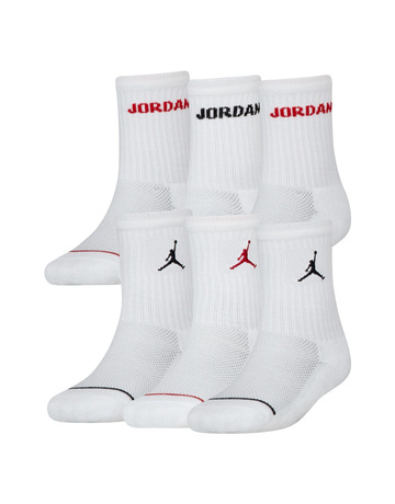 In den Einkaufswagen Jordan Kids JHB Legend Crew 6 PPack Socken "White" Jordan Kids JHB Legend Crew 6 PPack Socken "White"
