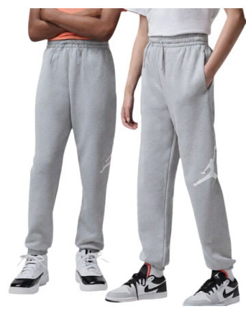 Jordan Kids Jumbo Jumpman Fleece Pants "Grey Heather"