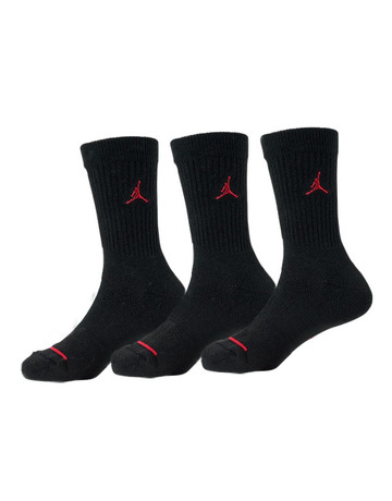 Jordan Kinder Jumpman Crew Socken 3 Paar "Schwarz"