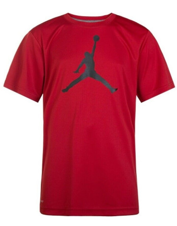 Jordan Kids Jumpman Logo Dri-FIT Tee "Gym Red"