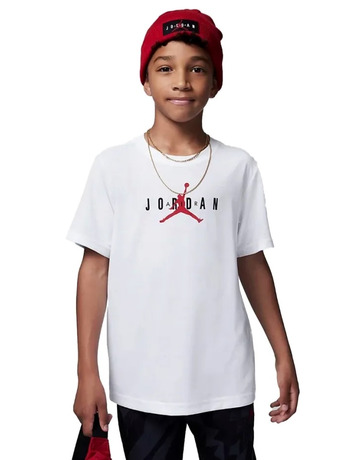 Jordan Kids Jumpman Sustainable Graphic Tee "Weiß"