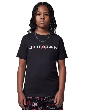 In den Einkaufswagen Jordan Kids MJ Air Strech SS Crew Tee "Black" Jordan Kids MJ Air Strech SS Crew Tee "Black"