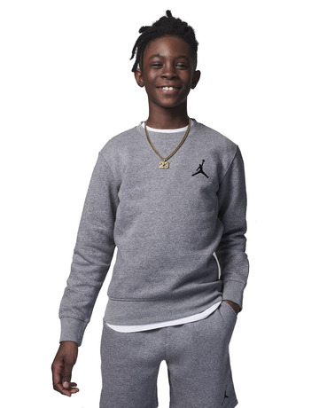 In den Einkaufswagen Jordan Kids MJ Essentials Crew Neck Sweatshirt "Carbon" Jordan Kids MJ Essentials Crew Neck Sweatshirt "Carbon"