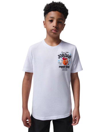 Jordan Kids MJ's Repair Shop T-shirt "White"