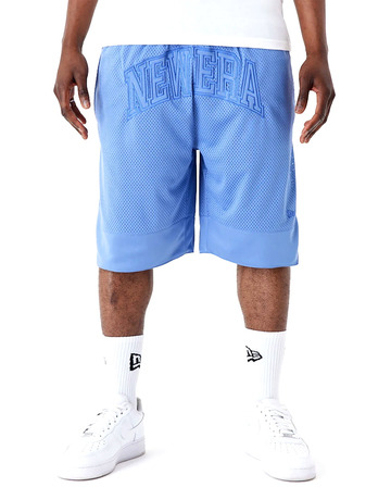 Neue Era Arch Logo Mesh Shorts "Blau"