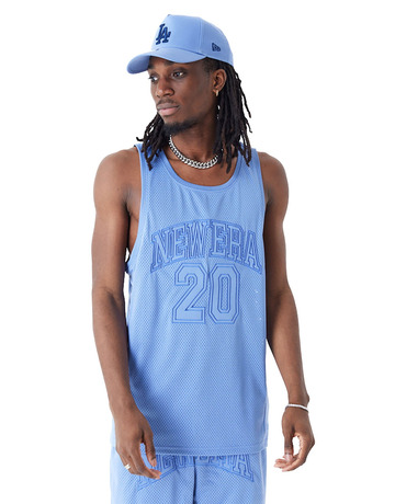 Neu Era Arch Logo Mesh Tank Top "Blau"