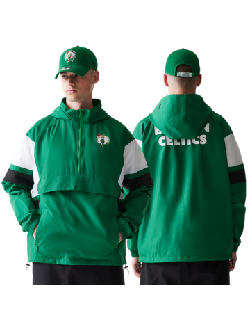 New Era Boston Celtics H1 Quarter-ZIP 2984 Anorak Windbreaker