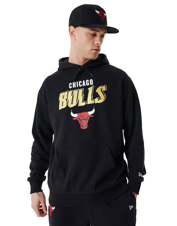 In den Einkaufswagen Neue Ära Chicago Bulls Team Script Oversized Hoodie Neue Ära Chicago Bulls Team Script Oversized Hoodie