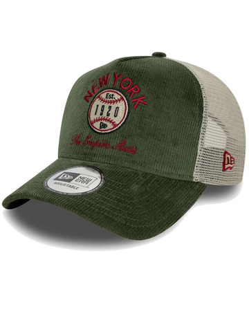 Neu Era Cord Graphic 9FORTY A-Frame Trucker Cap "Dark Green"
