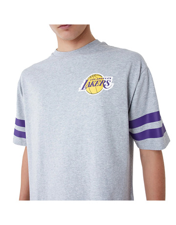 New Era L.A Lakres Arch Graphic Oversized T-Shirt