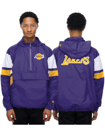 New Era LA Lakers H1 Quarter-ZIP 2984 Anorak Windbreaker