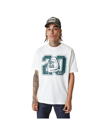 New Era Lifestyle Oversized T-Shirt "White"