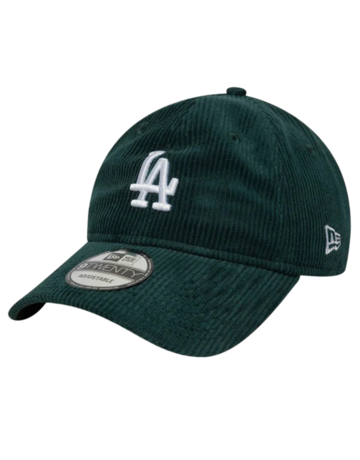 New Era MLB LA Dodgers Cord 9TWENTY Adjustable Cap "Dark Green"