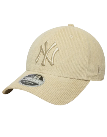 New Era MLB New York Yankees Cord 9FORTY M-Crown Cap "Beige"