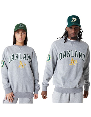 In den Einkaufswagen Neu Era MLB Oakland Athletik Großes Logo Crew Neck Sweatshirt Neu Era MLB Oakland Athletik Großes Logo Crew Neck Sweatshirt