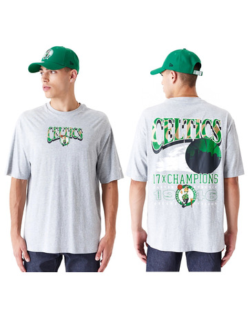 In den Einkaufswagen Neue Era NBA Boston Celtics Championship Oversized T-Shirt Neue Era NBA Boston Celtics Championship Oversized T-Shirt