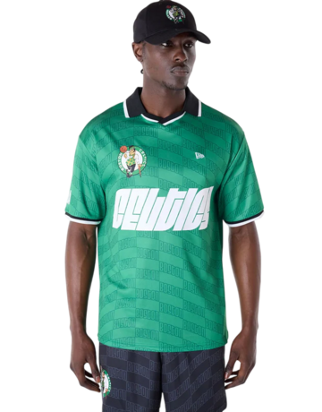 New Era NBA Boston Celtics Soccer Oversized T-Shirt "Green"