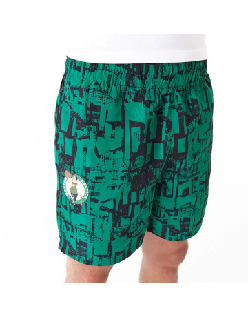 Neu Era NBA Boston Celtics Team Alle Over Print Shorts