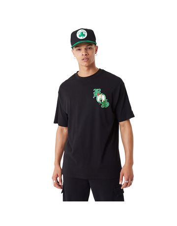New Era NBA Boston Celtics Team Graphic Oversized T-Shirt