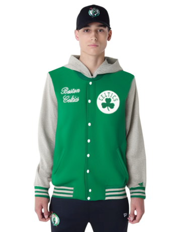 New Era NBA Boston Celtics Throwback Prep Jacket
