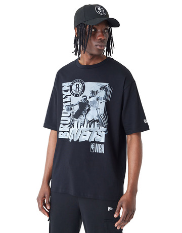 New Era NBA Brooklyn Nets Player Graphic Oversized T-Shirt