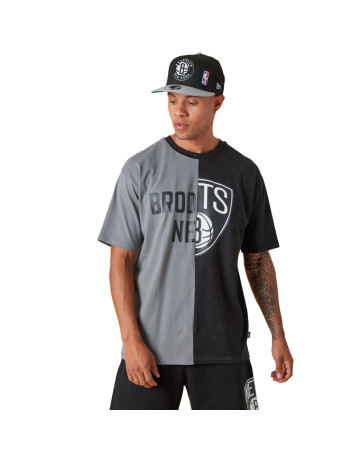New Era NBA Brooklyn Nets Split Graphic T-Shirt
