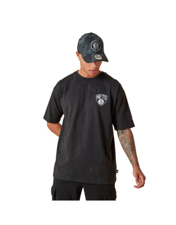 Neue Era NBA Brooklyn Netze Washed Pack Graphic T-Shirt