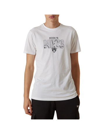 In den Einkaufswagen New Era NBA Brooklyn Nets Wordmark Court Infill T-Shirt "White" New Era NBA Brooklyn Nets Wordmark Court Infill T-Shirt "White"