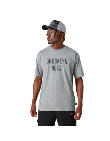 New Era NBA Brooklyn Nets Wordmark Logo T-Shirt